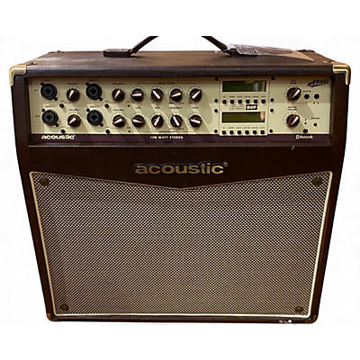 Used Acoustic A1000 2x50W Stereo Acoustic Guitar Combo Amp
