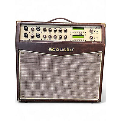 Used Acoustic A1000 2x50W Stereo Acoustic Guitar Combo Amp