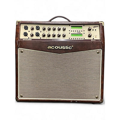 Used Acoustic A1000 2x50W Stereo Acoustic Guitar Combo Amp