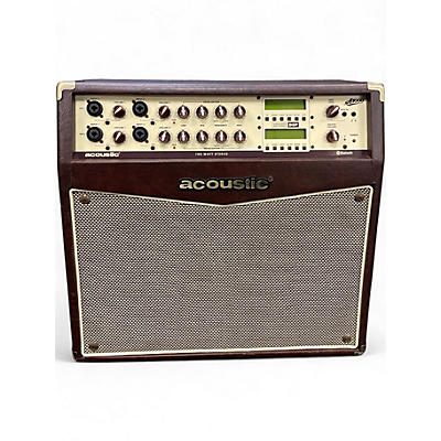 Used Acoustic A1000 2x50W Stereo Acoustic Guitar Combo Amp