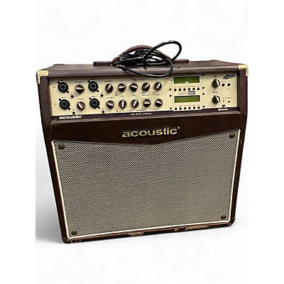 Used Acoustic A1000 2x50W Stereo Acoustic Guitar Combo Amp