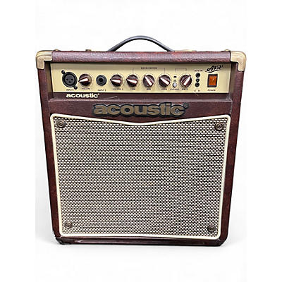 Used Acoustic A15 15W 1x6.5 Acoustic Guitar Combo Amp