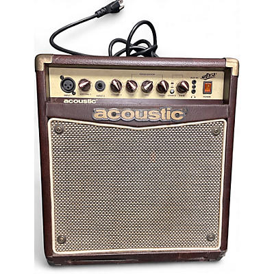 Used Acoustic A15 15W 1x6.5 Acoustic Guitar Combo Amp