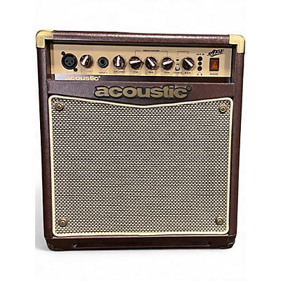 Used Acoustic A15 15W 1x6.5 Acoustic Guitar Combo Amp
