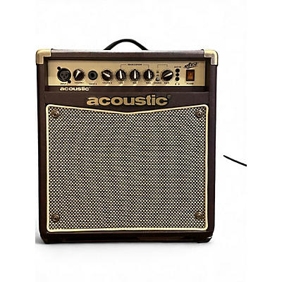 Used Acoustic A15V 15W 1x6.5 Acoustic Guitar Combo Amp