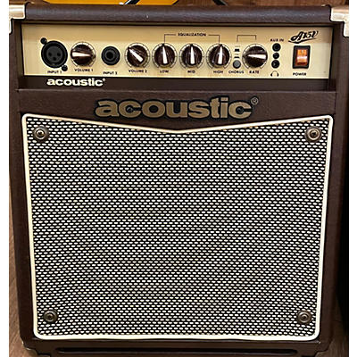 Acoustic Used Acoustic A15v Acoustic Guitar Combo Amp