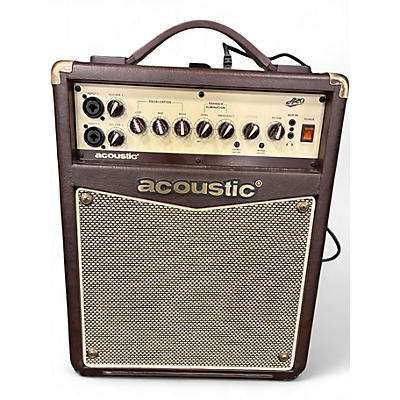 Used Acoustic A20 20W Acoustic Guitar Combo Amp