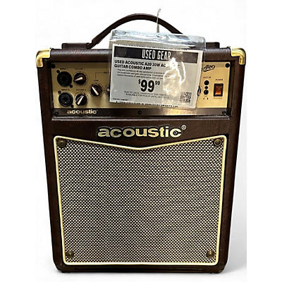 Used Acoustic A20 20W Acoustic Guitar Combo Amp