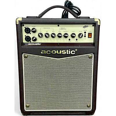 Used Acoustic A20 20W Acoustic Guitar Combo Amp