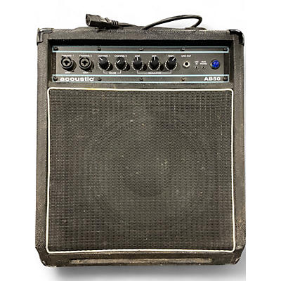 Used Acoustic AB50 50W 1x10 Bass Combo Amp