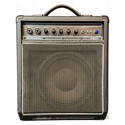 Used Acoustic AB50 50W 1x10 Bass Combo Amp