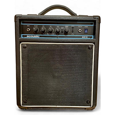 Acoustic Used Acoustic AG15 15W 1X8 Acoustic Guitar Combo Amp