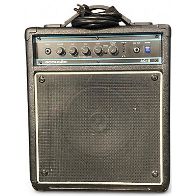 Used Acoustic AG15 15W 1X8 Acoustic Guitar Combo Amp