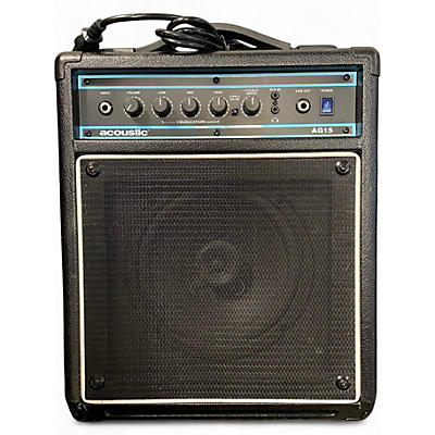 Used Acoustic AG15 15W 1X8 Acoustic Guitar Combo Amp