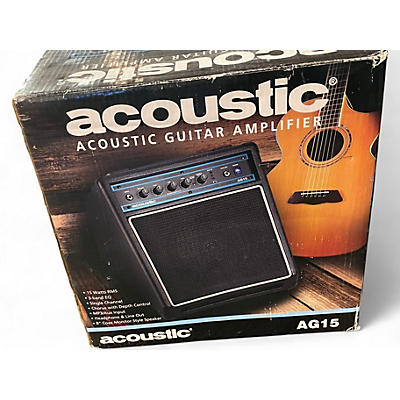 Used Acoustic AG15 15W 1X8 Acoustic Guitar Combo Amp