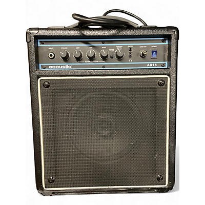 Used Acoustic AG15 15W 1X8 Acoustic Guitar Combo Amp