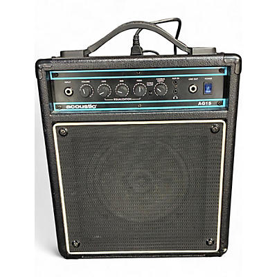 Used Acoustic AG15 15W 1X8 Acoustic Guitar Combo Amp