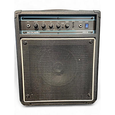 Used Acoustic AG15 15W 1X8 Acoustic Guitar Combo Amp