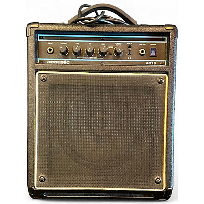Used Acoustic AG15 15W 1X8 Acoustic Guitar Combo Amp