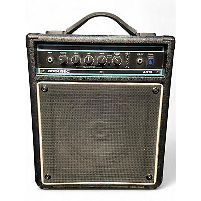 Used Acoustic AG15 15W 1X8 Acoustic Guitar Combo Amp