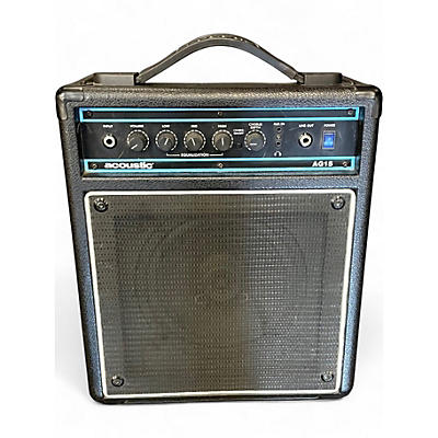 Used Acoustic AG15 15W 1X8 Acoustic Guitar Combo Amp