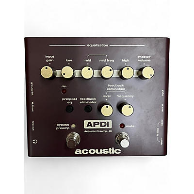 Used Acoustic APDI ACOUSTIC PREAMP Effect Pedal