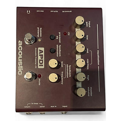 Used Acoustic APDI ACOUTIC PREAMP + DI Pedal