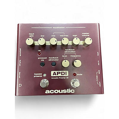 Used Acoustic APDI Bass Effect Pedal