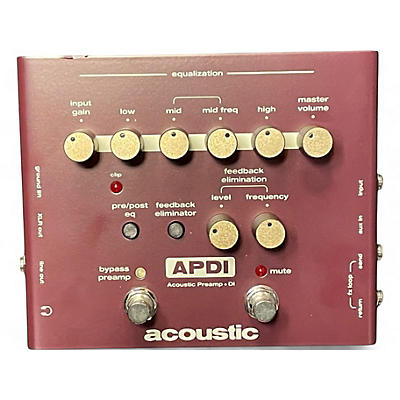 Used Acoustic APDI DIRECT BOX Direct Box
