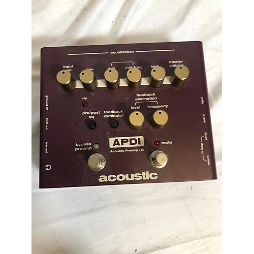 Acoustic Used Acoustic APDI Direct Box