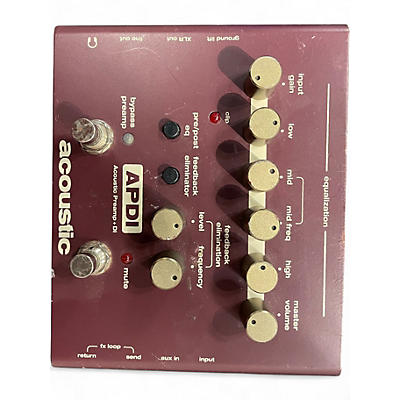 Used Acoustic APDI Effect Pedal Package