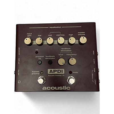 Acoustic Used Acoustic APDI Effect Pedal