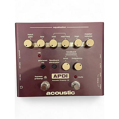 Used Acoustic APDI Effect Pedal
