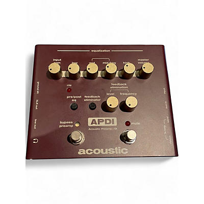 Used Acoustic APDI Guitar Preamp