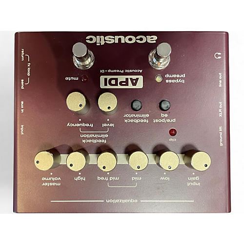 Used Acoustic APDI Guitar Preamp