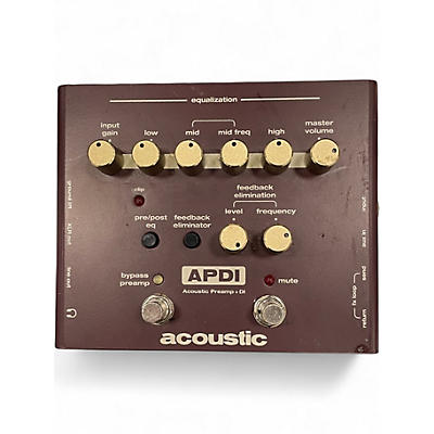 Used Acoustic APDI PREAMP DI Pedal
