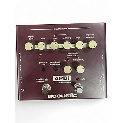 Used Acoustic APDI Pedal