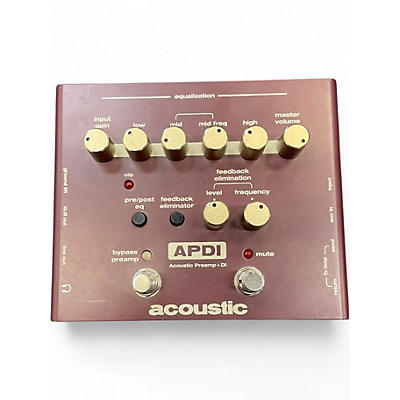 Used Acoustic APDI Preamp Pedal