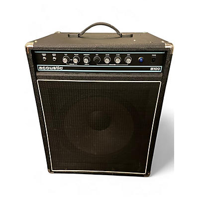 Acoustic Used Acoustic B100 100W 1x15 Bass Combo Amp