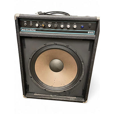 Used Acoustic B100 100W 1x15 Bass Combo Amp