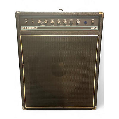 Used Acoustic B100 100W 1x15 Bass Combo Amp