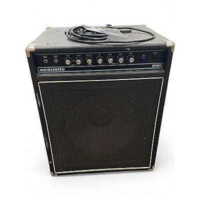 Used Acoustic B100 100W 1x15 Bass Combo Amp