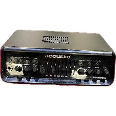 Acoustic Used Acoustic B1000HD Bass Amp Head