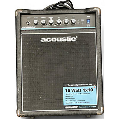 Used Acoustic B15 15W 1x10 Bass Combo Amp