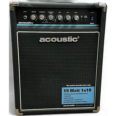 Used Acoustic B15 15W 1x10 Bass Combo Amp