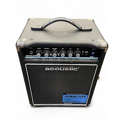 Used Acoustic B15 15W 1x10 Bass Combo Amp