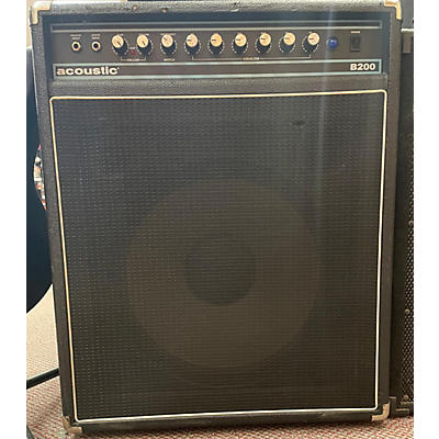 Acoustic Used Acoustic B200 200W 1x15 Bass Combo Amp