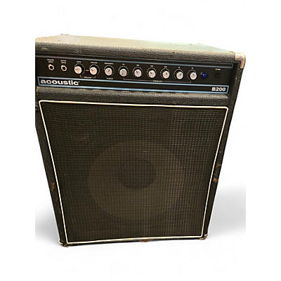 Acoustic Used Acoustic B200 200W 1x15 Bass Combo Amp