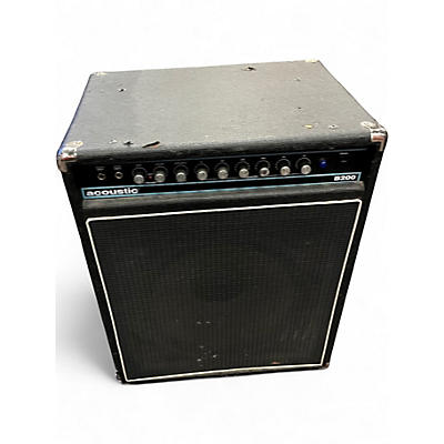 Used Acoustic B200 200W 1x15 Bass Combo Amp
