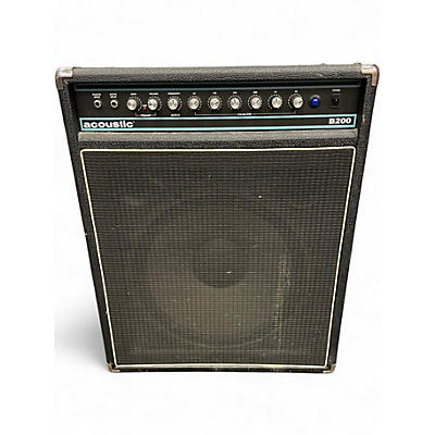 Used Acoustic B200 200W 1x15 Bass Combo Amp